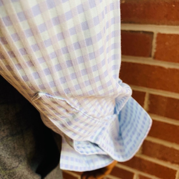 Long Sleeve Tailored Men’s Dress Shirt - Picture 7 of 8